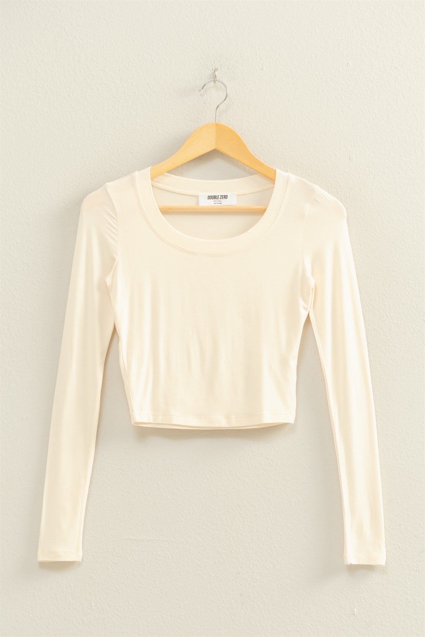 Thin Long Sleeve Crop
