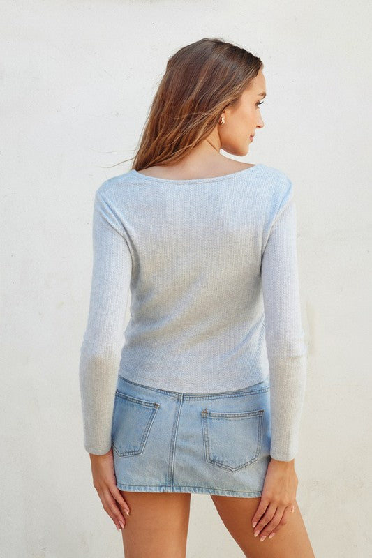 Baby Blue Cardi