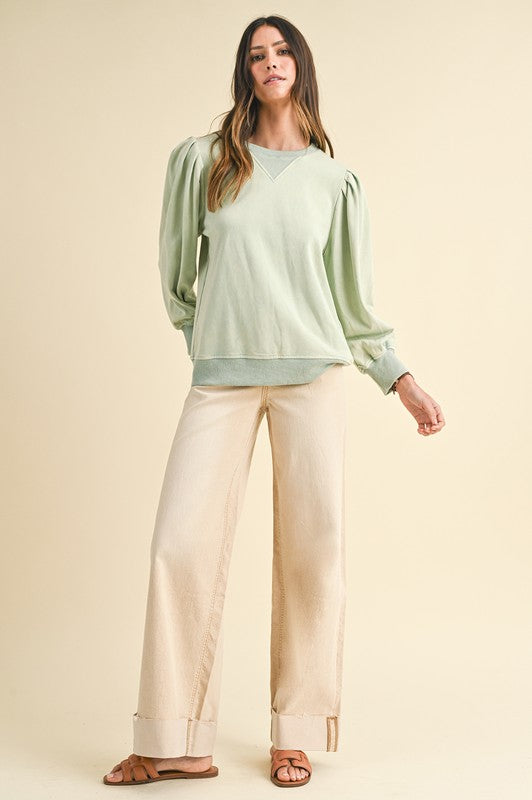 Vanilla 90s Cuff Jeans