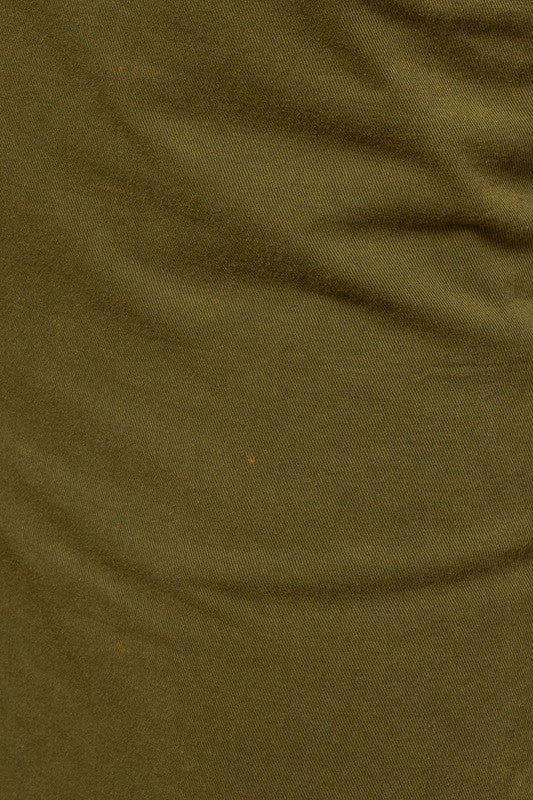 Olive Drawstring Pants