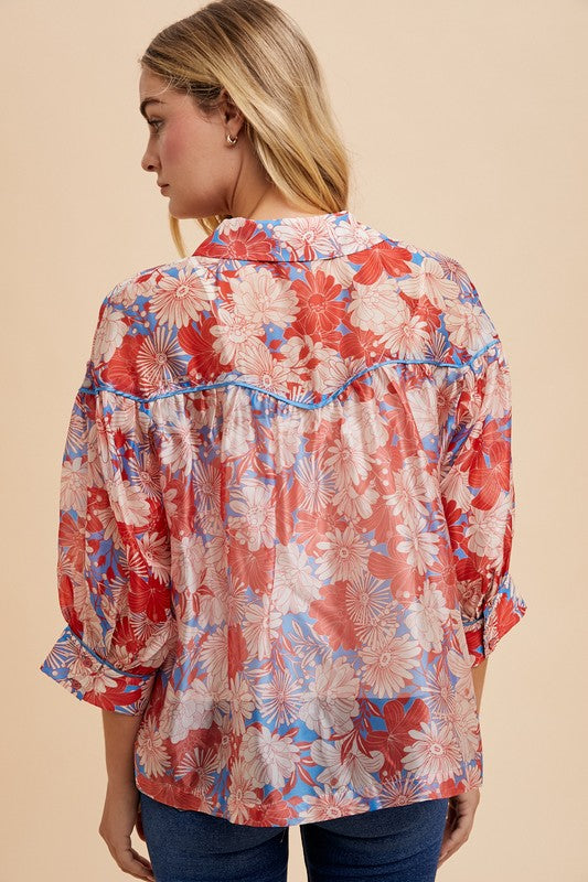 Chilli Floral Blouse