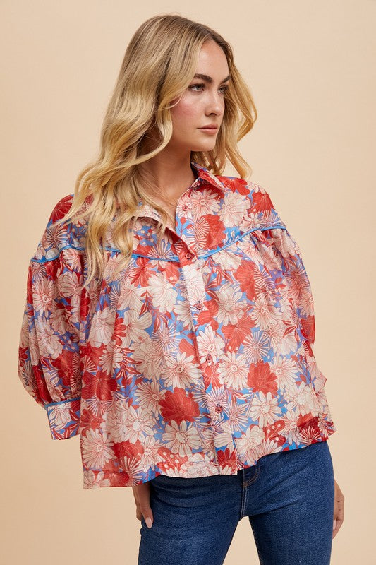 Chilli Floral Blouse