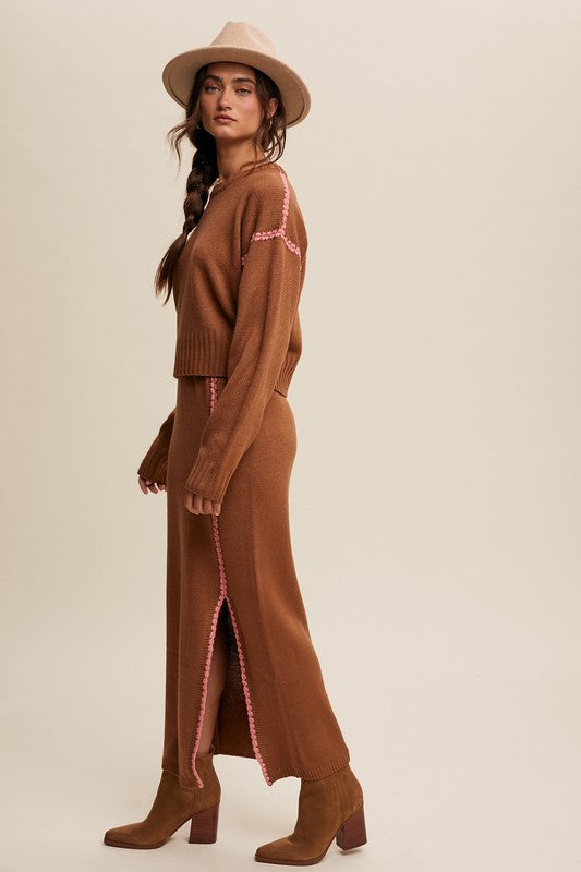 Mocha Pink Sweater