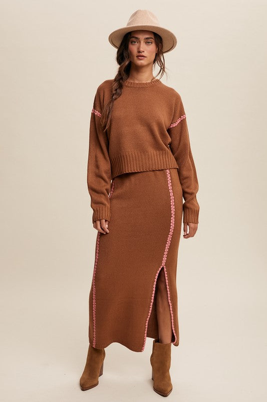 Mocha Pink Sweater