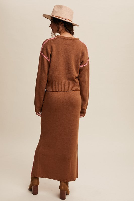 Mocha Pink Sweater