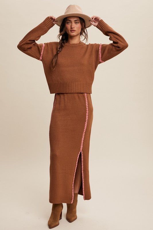 Mocha Pink Sweater