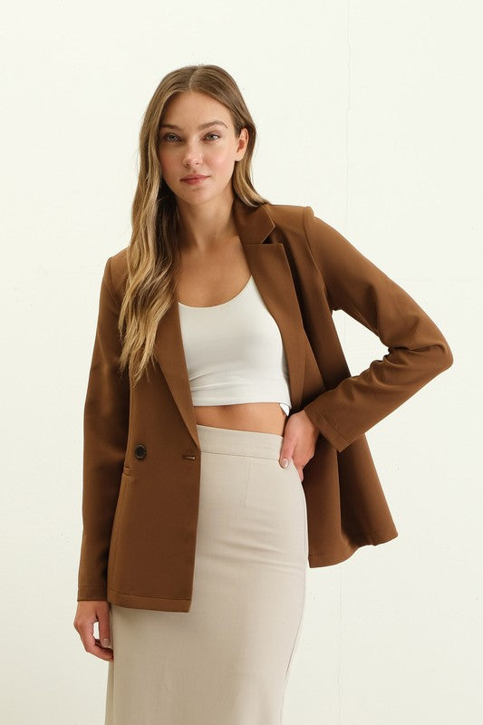 Double Breasted Suit Jacket
