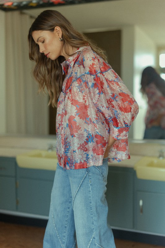 Chilli Floral Blouse