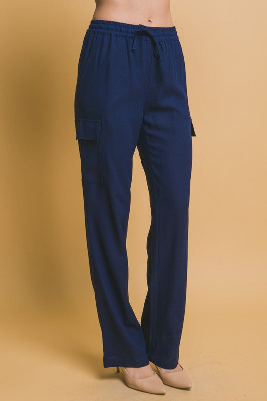 Linen Utility Pants