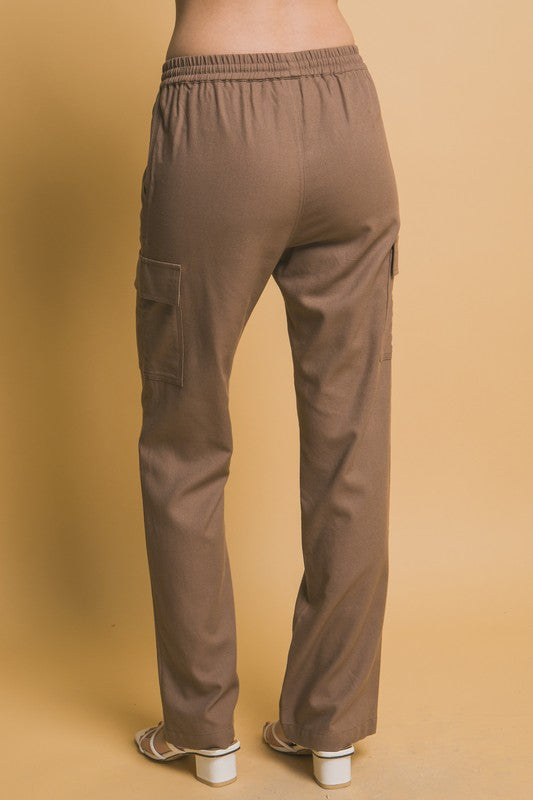 Linen Utility Pants