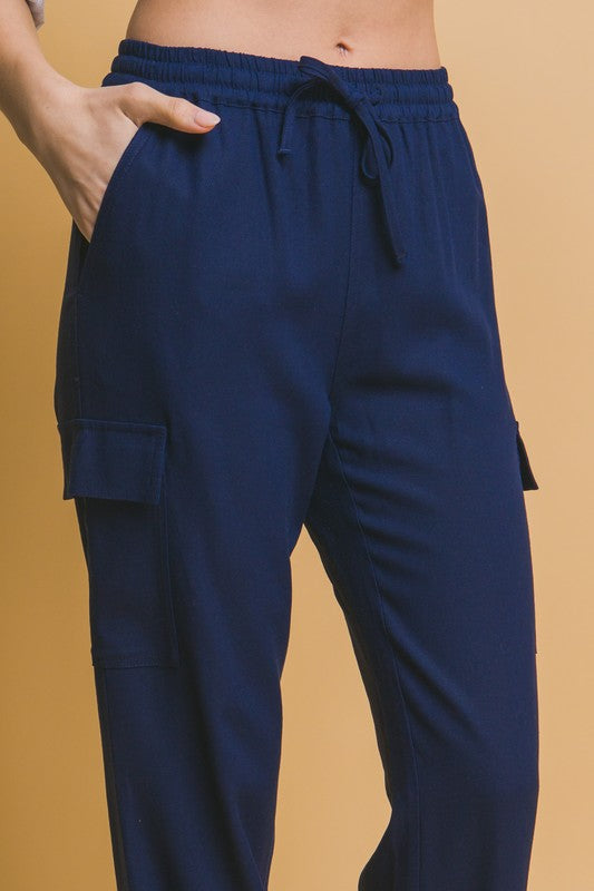 Linen Utility Pants