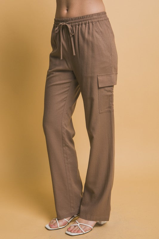 Linen Utility Pants