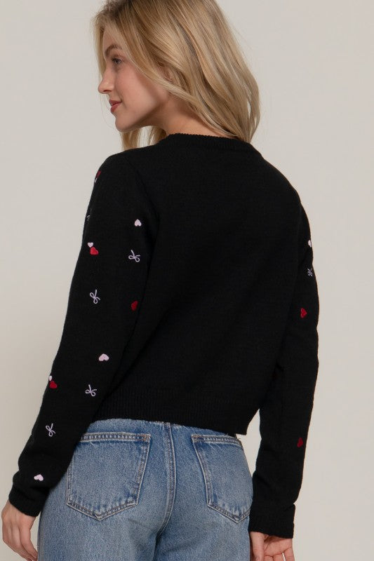Heart & Bows Sweater