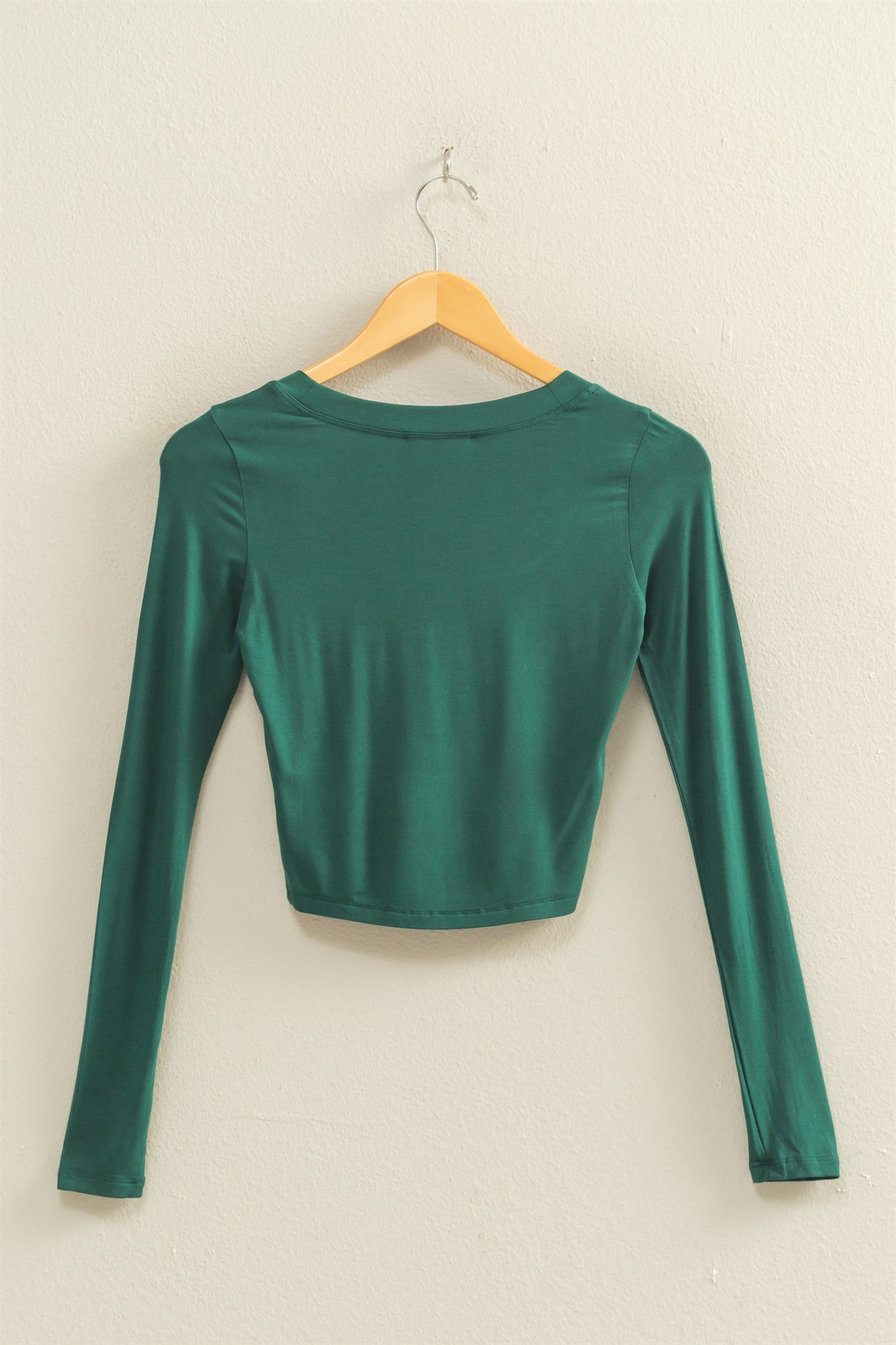Thin Long Sleeve Crop