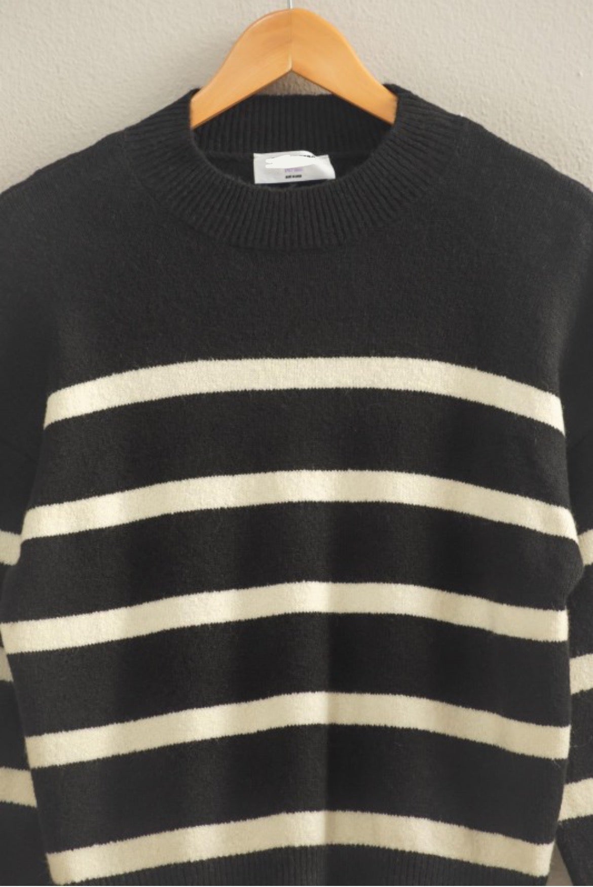 Striped Contrast Sweater