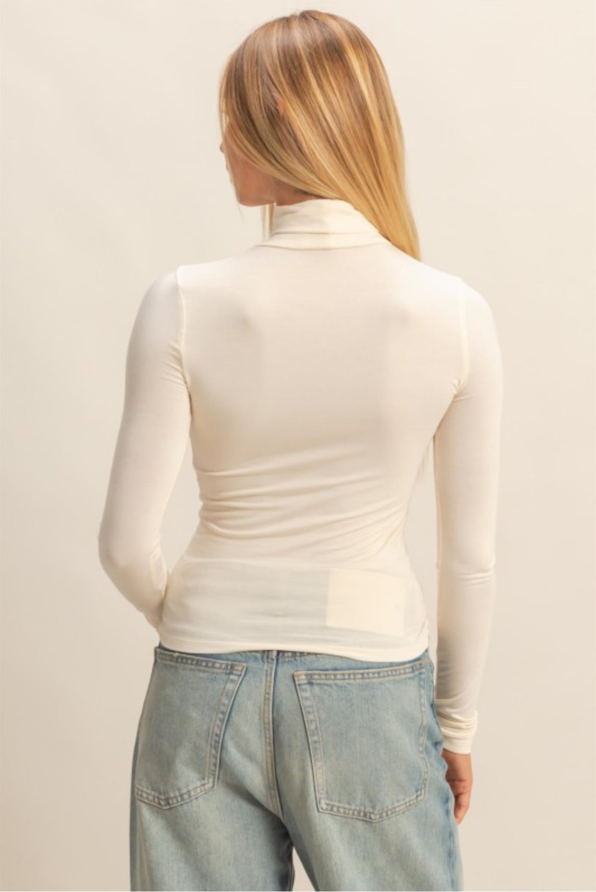 Fitted Mock Long Sleeve