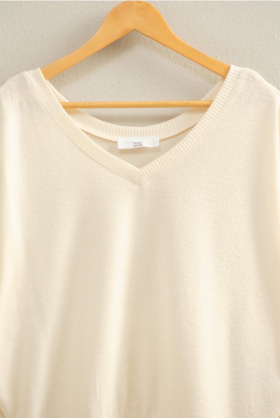 V Neck Thin Sweater