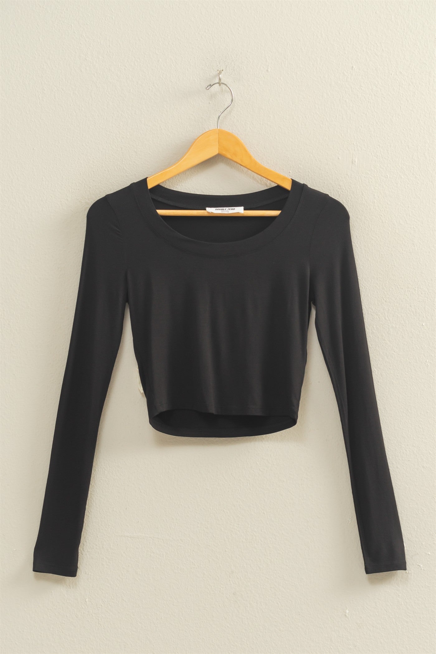 Thin Long Sleeve Crop