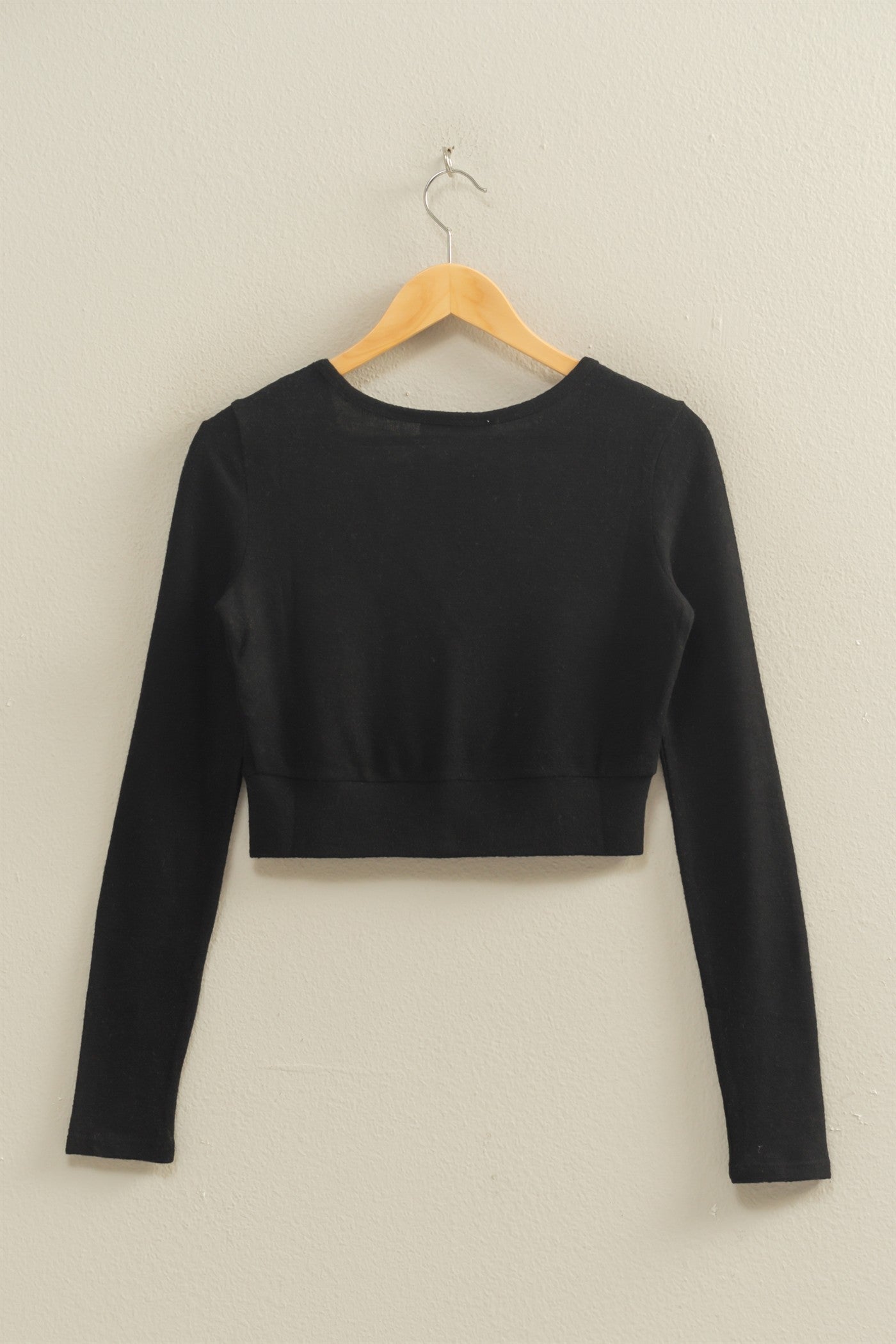 Cropped V Cardi