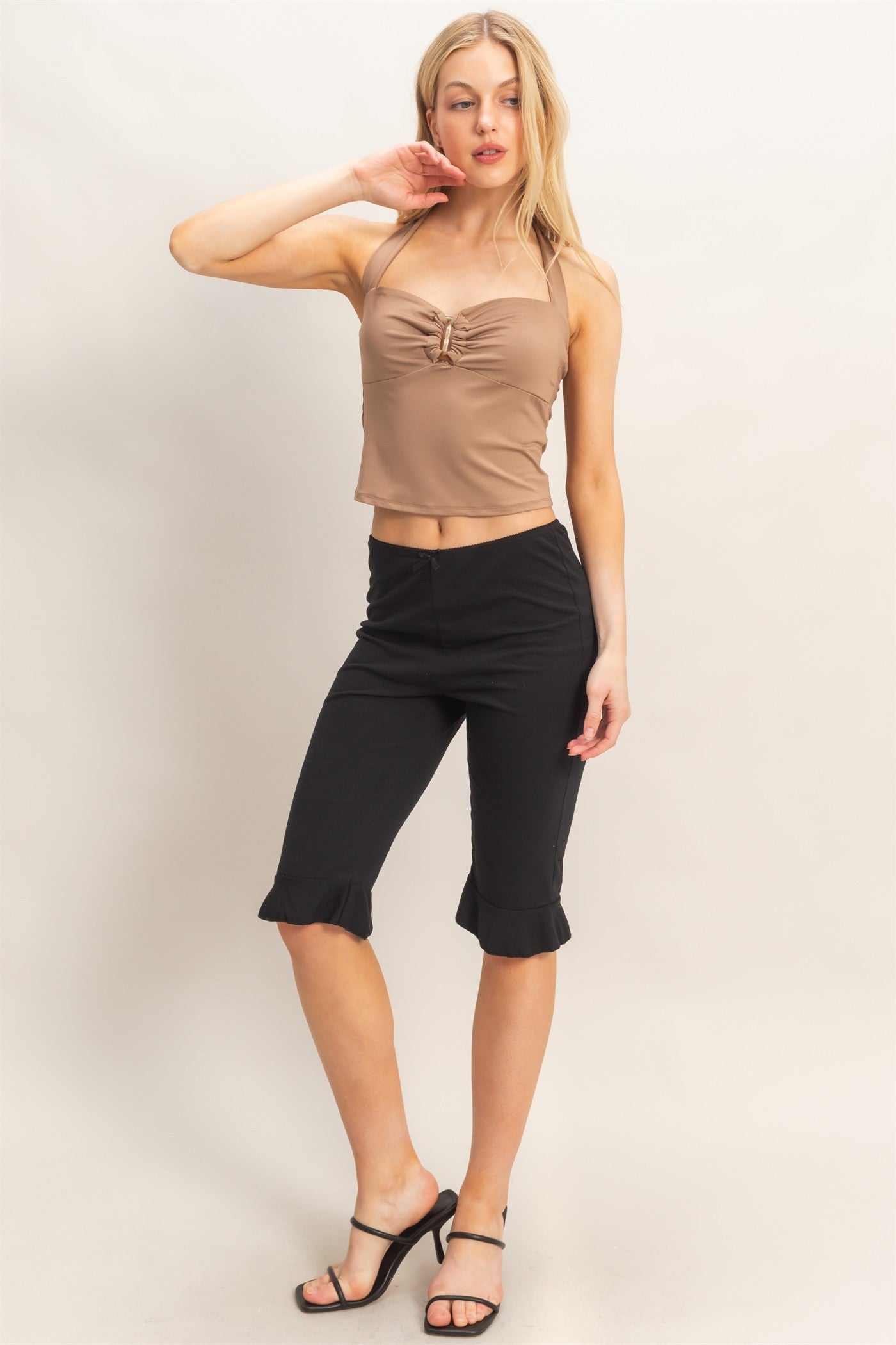 Keyhole Halter Tank