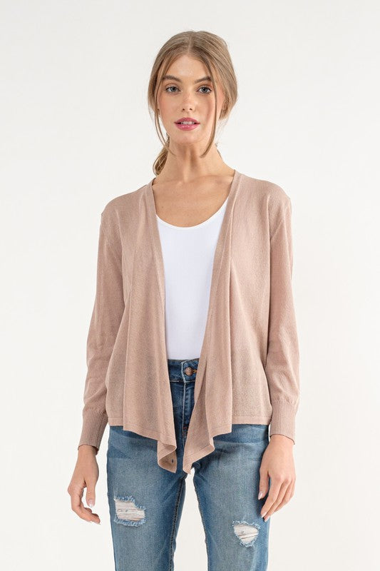 Lightweight Tie Cardi