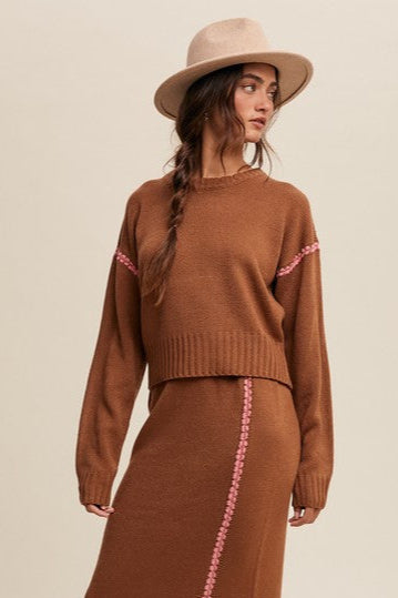 Mocha Pink Sweater