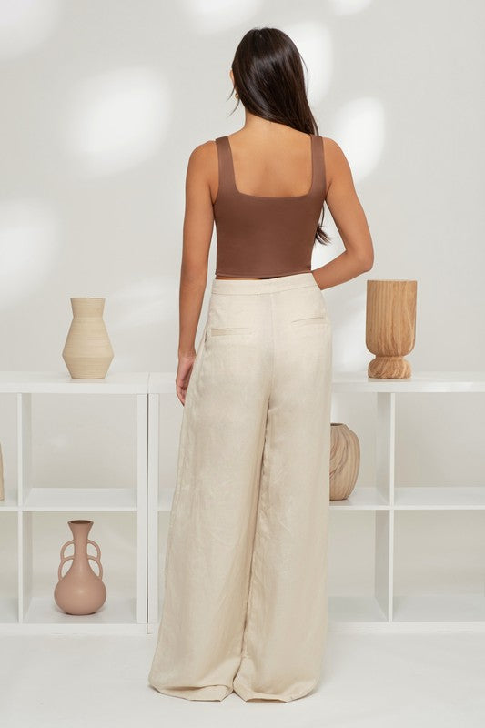 Reversible Square Crop Tank