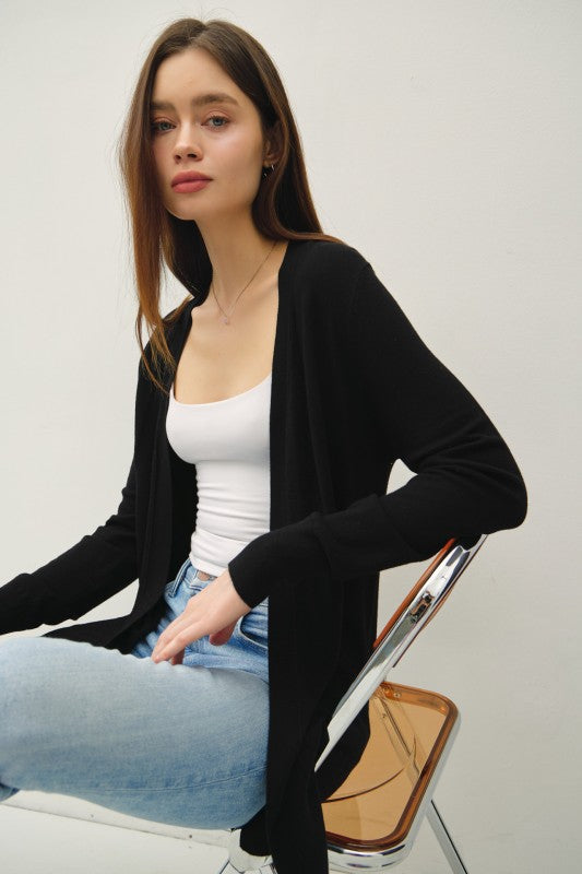 Relaxed Thin Cardi