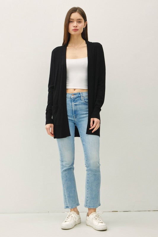 Relaxed Thin Cardi