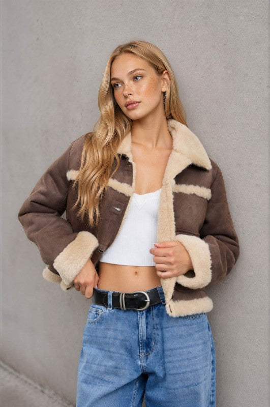 Brown Suede Jacket