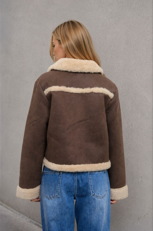 Brown Suede Jacket