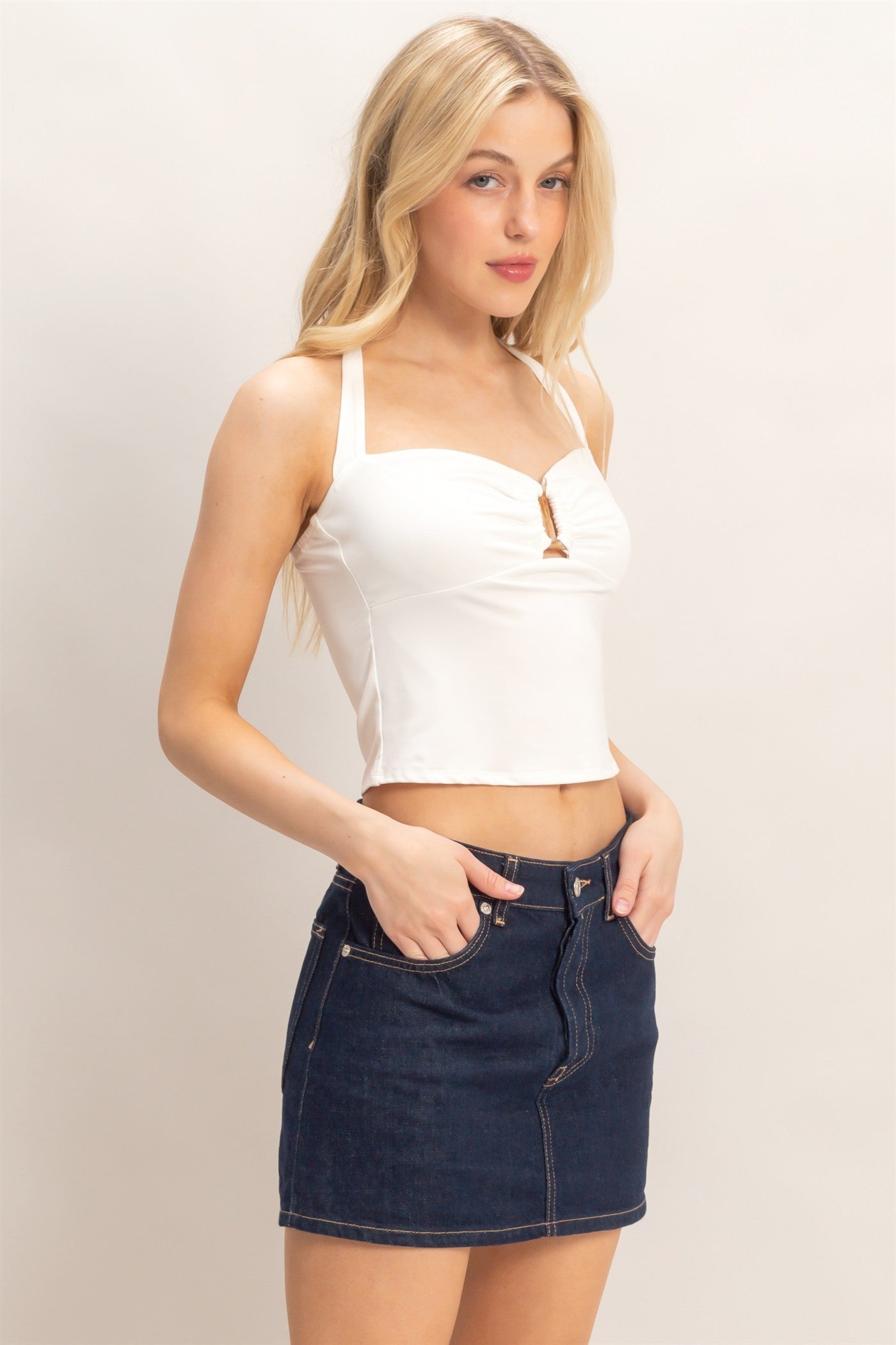 Keyhole Halter Tank