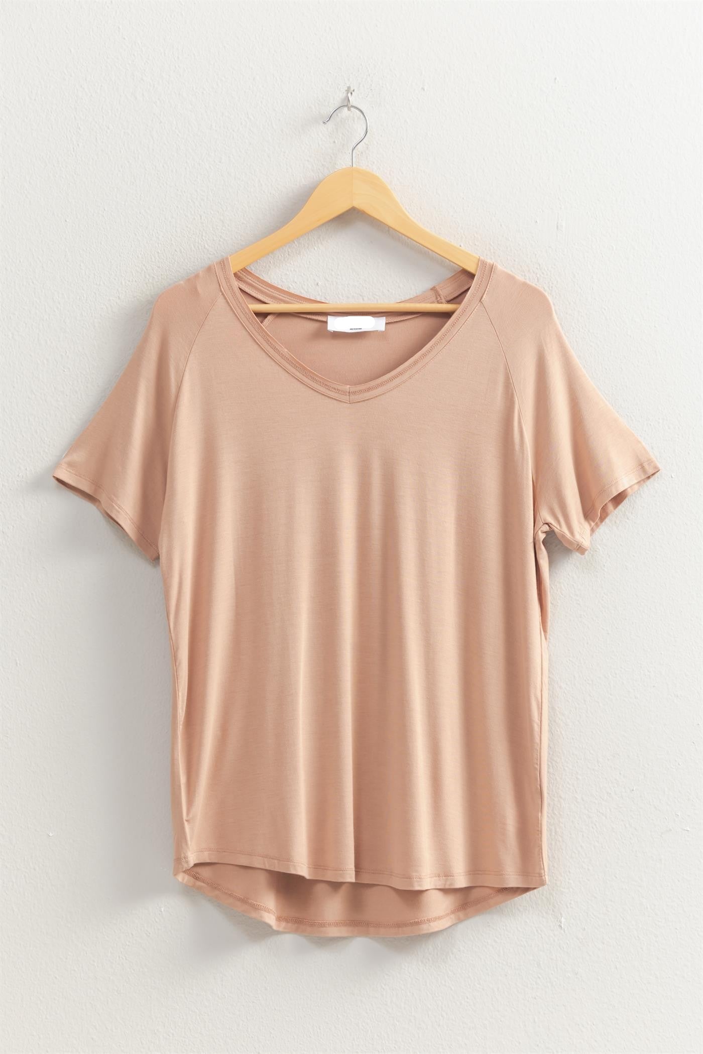 Casual Scoop V Tee