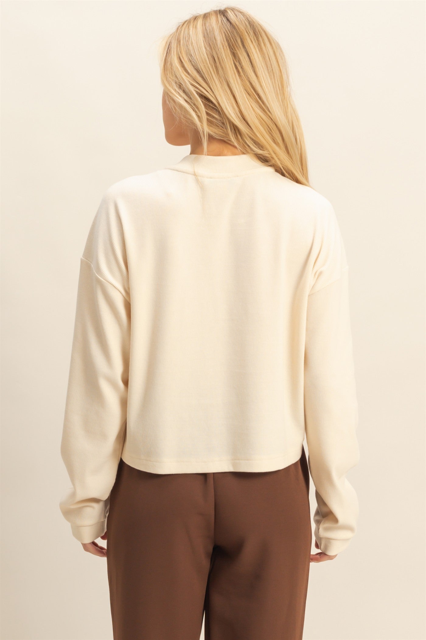 Quarter Button Henley
