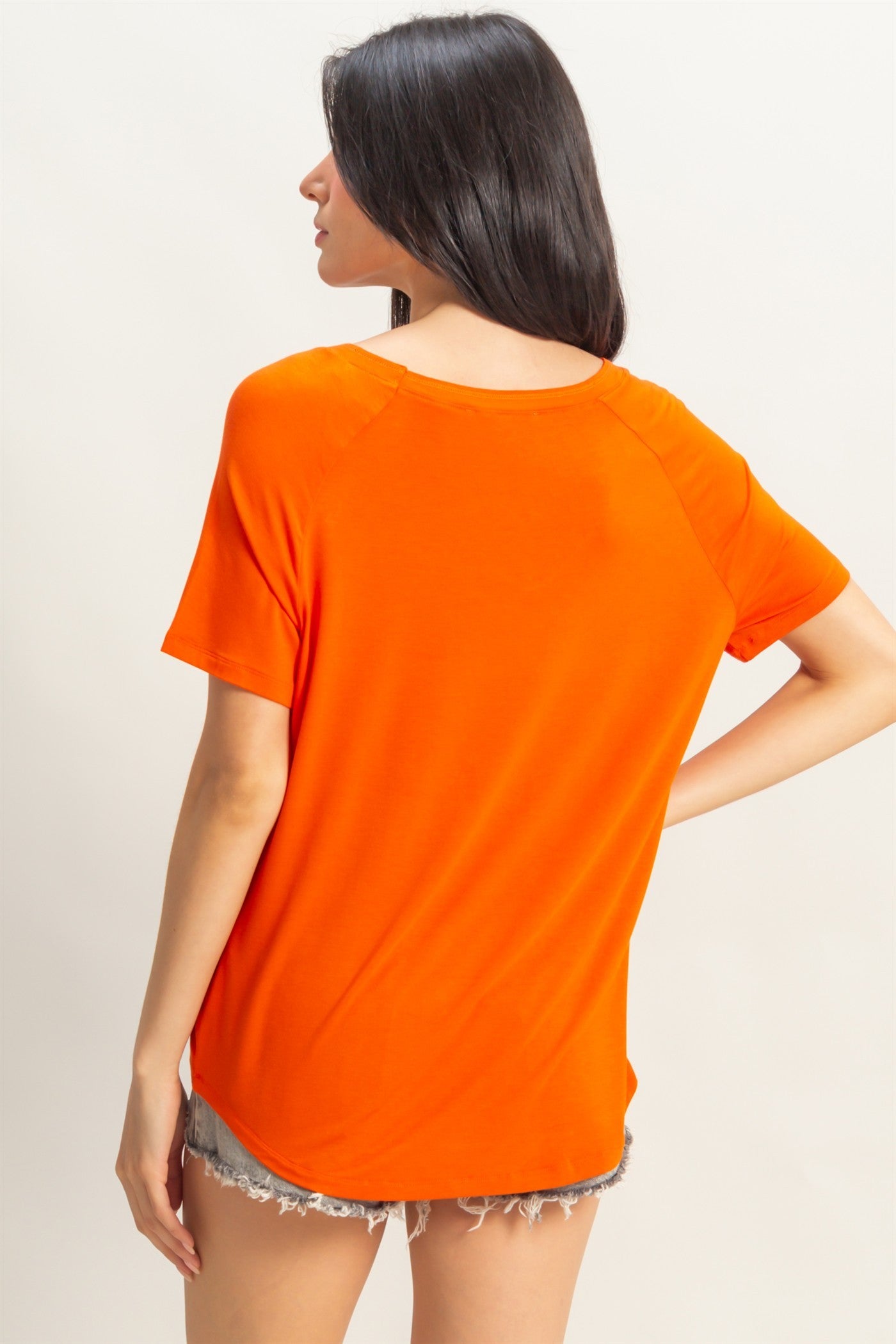 Casual Scoop V Tee