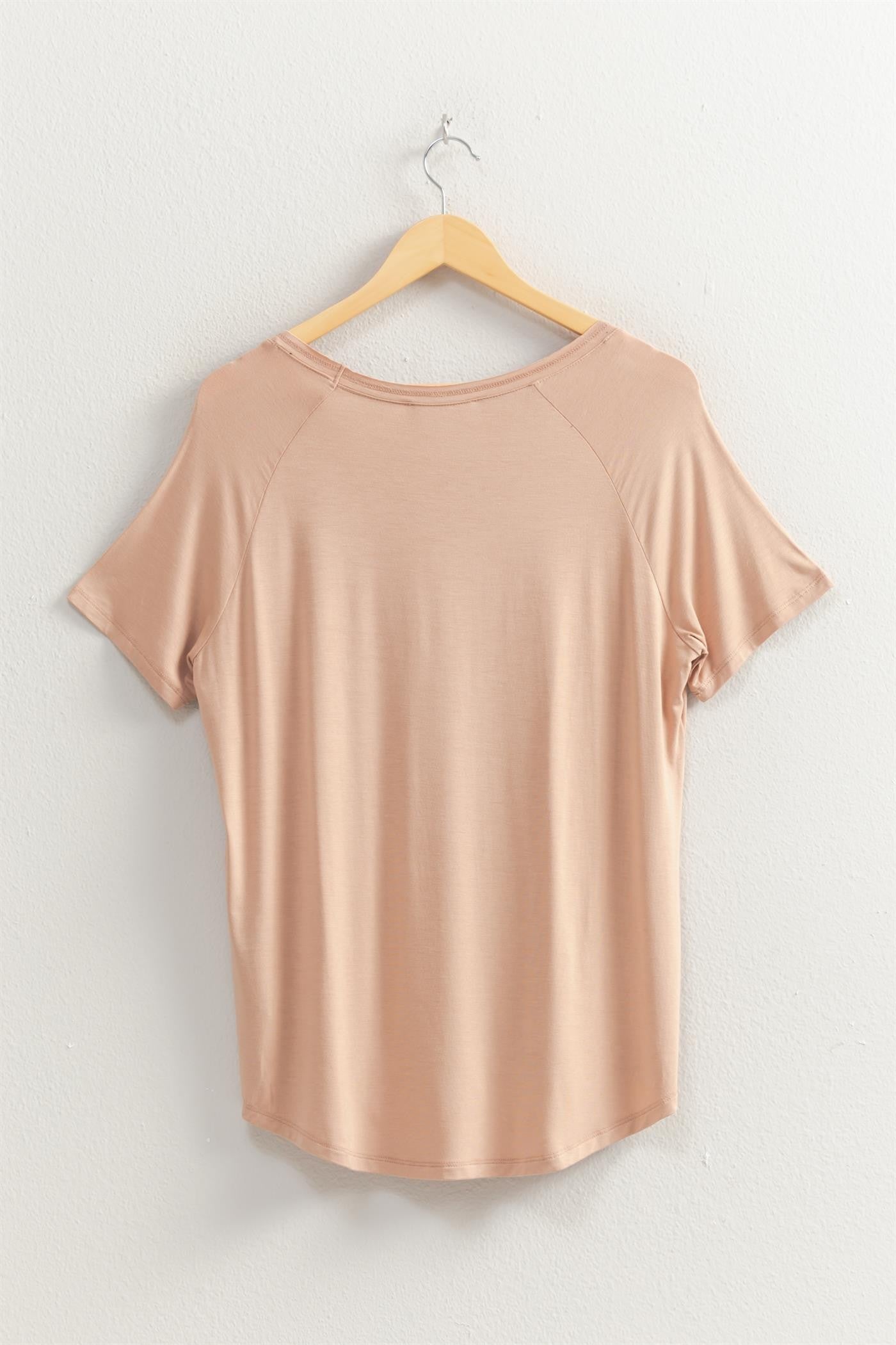 Casual Scoop V Tee