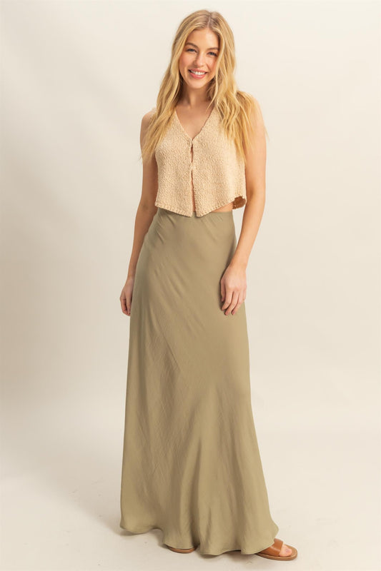 Satin Lace HR Skirt