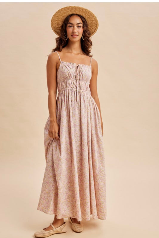 Blush Open Back Dress
