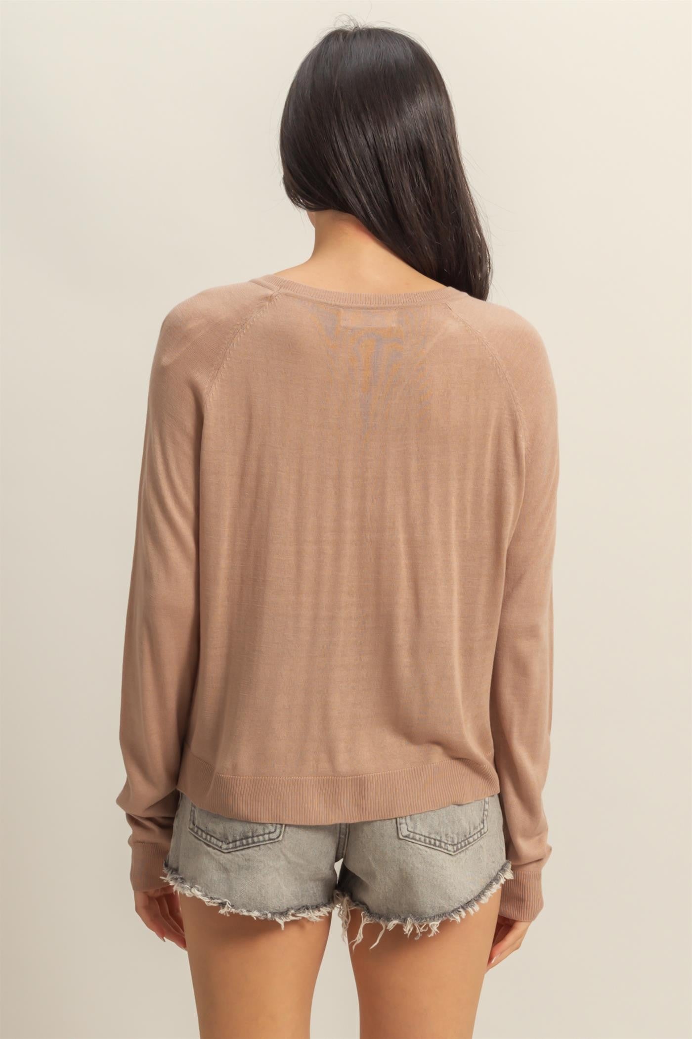 Relaxed Fit Light Sweater
