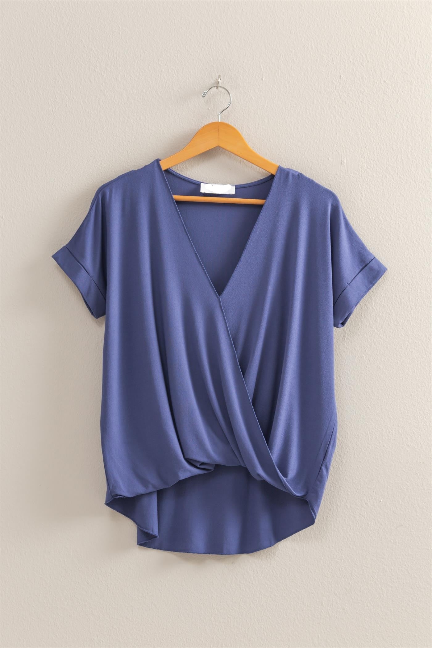 Wrap V Blouse