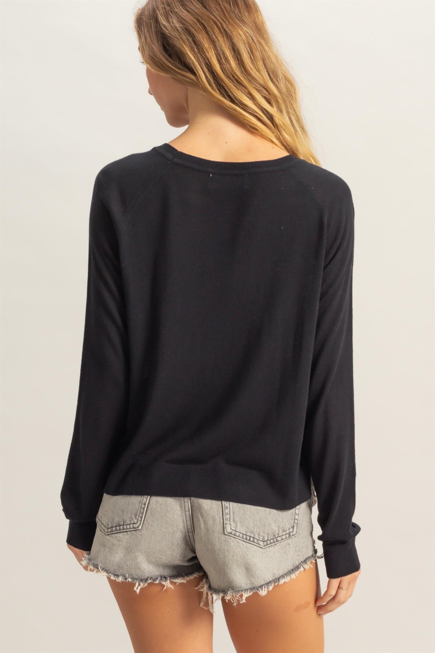 Relaxed Fit Light Sweater