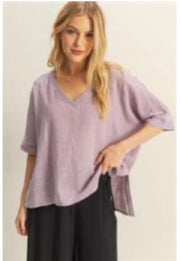 Cotton Woven Tee
