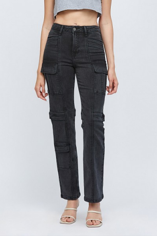 Hidden Wash Black Cargo