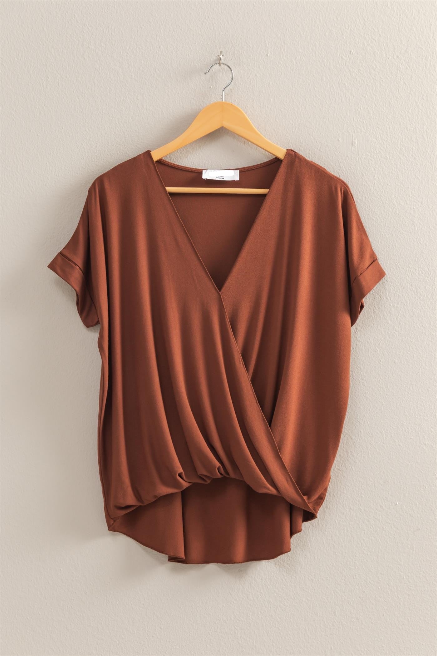 Wrap V Blouse